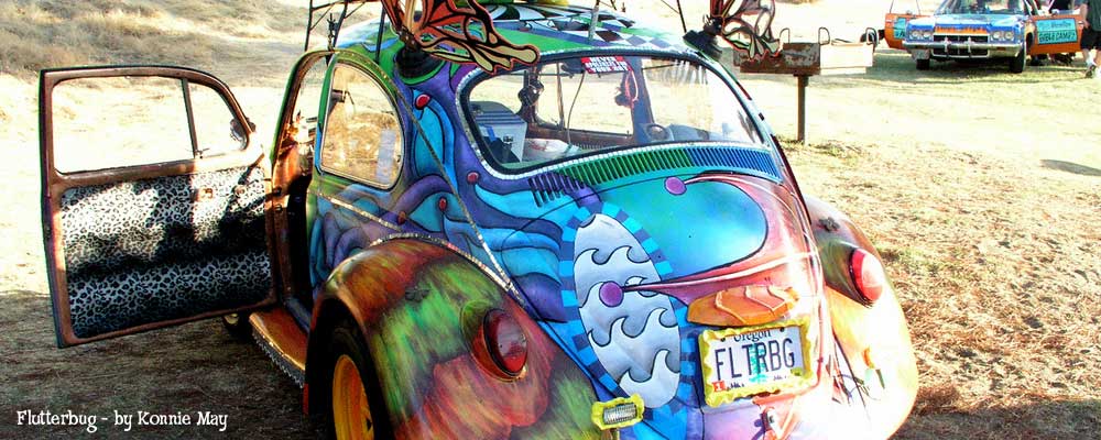 Flutterbug by Konnie May - ArtCar Fest